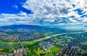 Jinyi Lake: A new industrial city rising from the barren