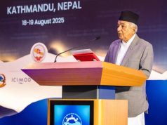 Nepal’s president calls for stronger climate action, legal frameworks at Hindu Kush Himalaya Meet
