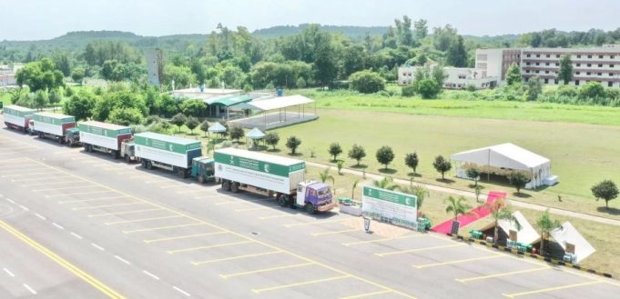Saudi Arabia dispatches major relief convoy for flood victims in Khyber Pakhtunkhwa