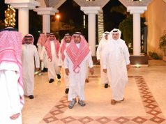 Saudi Ambassador Nawaf Saeed Al-Malki hosts a dinner in Islamabad in honor of Lt. Gen. Sulaiman Al-Yahya, Advisor to the Saudi Minister of Interior, and his accompanying delegation.
