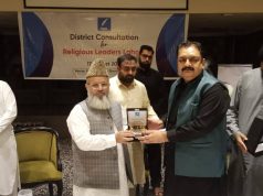 Senior Journalist Hanif Qamar engages Lahore’s religious scholars on countering extremism, promoting peace
