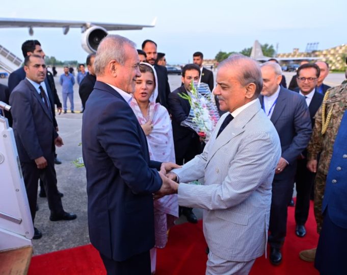 Iranian President Pezeshkian arrives in Pakistan to bolster bilateral ties in landmark state visit