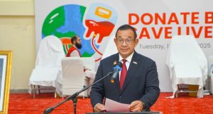 Indonesia Embassy, PRCS launch blood donation drive to mark 80th Independence Day, 75 years of bilateral ties