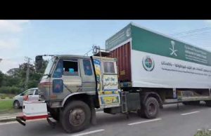 Saudi Arabia dispatches major relief convoy for flood victims in Khyber Pakhtunkhwa