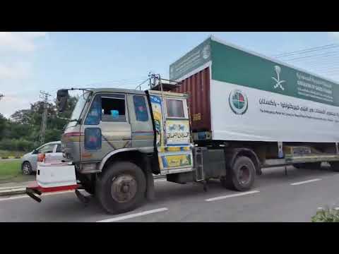 Saudi Arabia dispatches major relief convoy for flood victims in Khyber Pakhtunkhwa