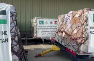 Pakistan dispatches 100 tons of aid to Gaza, reaffirms unwavering solidarity with Palestinian people