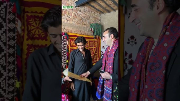 PPP Chairman Bilawal Bhutto Zardari visits Brohi community village, distributes ownership certificates to women under Sindh Peoples Housing Scheme