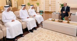 PM Shehbaz bids farewell to UAE ambassador, hails deepening bilateral ties