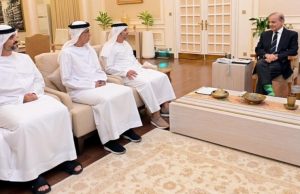 PM Shehbaz bids farewell to UAE ambassador, hails deepening bilateral ties