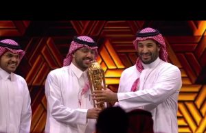 Crown Prince Mohammed bin Salman awards Esports World Cup trophy to Team Falcons after their remarkable back-to-back triumph