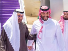Crown Prince Mohammed bin Salman, UAE President Sheikh Mohamed bin Zayed discuss bilateral ties and regional developments, with focus on Palestine.