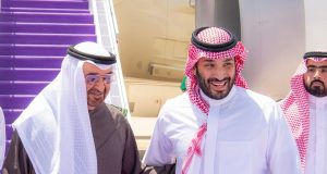 Crown Prince Mohammed bin Salman, UAE President Sheikh Mohamed bin Zayed discuss bilateral ties and regional developments, with focus on Palestine.