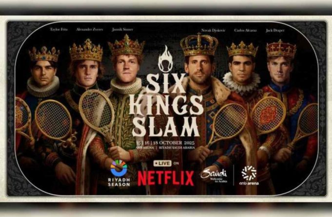 Netflix secures global rights to stream Riyadh Season’s Six Kings Slam tennis showdown