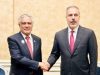 Dar, Fidan condemn Israeli strikes, reaffirm support for Palestine in Doha talks
