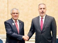 Dar, Fidan condemn Israeli strikes, reaffirm support for Palestine in Doha talks