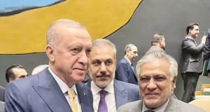 Ishaq Dar meets President Erdogan on UNGA80 sidelines; vows to further strengthen Pakistan–Türkiye strategic partnership