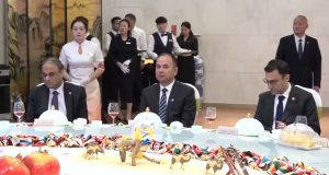 President Zardari lauds Xi’s visionary leadership at Kashgar dinner; Chinese leader Nie Zhuang hails centuries-old Pak-China ties