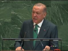 Erdogan urges UN-based resolution of Kashmir dispute at UNGA