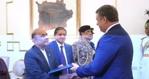 EU Envoy Karoblis presents credentials to President Zardari, marks new chapter in Pakistan–EU relations
