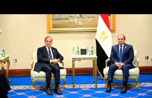PM Shehbaz, Egyptian president hold bilateral talks on sidelines of Arab–Islamic Summit