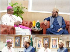 Sardar Yousaf meets Archbishop Germano Penemote, discusses interfaith harmony, minority rights