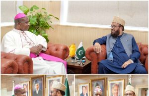 Sardar Yousaf meets Archbishop Germano Penemote, discusses interfaith harmony, minority rights