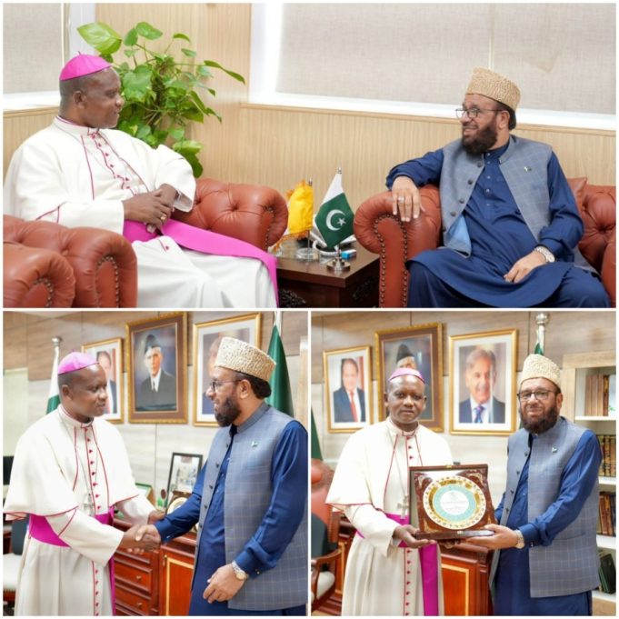 Sardar Yousaf meets Archbishop Germano Penemote, discusses interfaith harmony, minority rights
