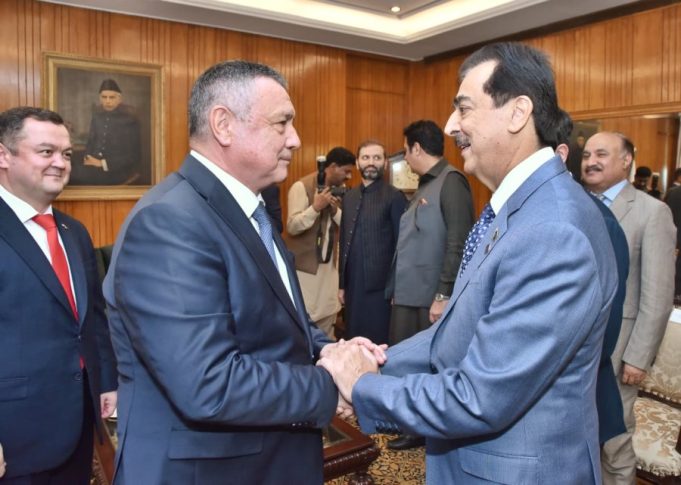Gilani, Uzbek speaker pledge stronger ties; call trans-afghan railway a game-changer for regional trade