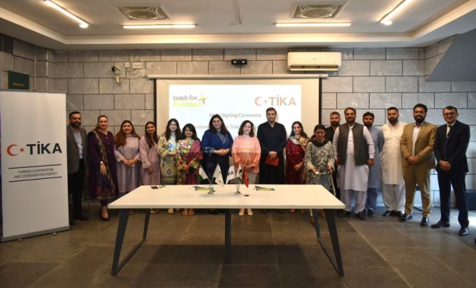 TİKA, Teach For Pakistan join hands to enhance teacher training, education quality