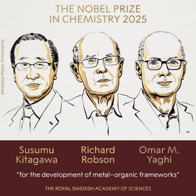 Saudi Scientist Dr. Omar Yaghi wins 2025 Nobel Prize in Chemistry for pioneering metal-organic frameworks
