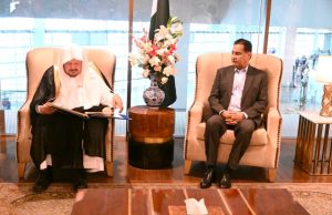 Ayaz Sadiq bids farewell to Saudi Shura Council chairman as parliamentary visit concludes