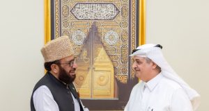Saudi Ambassador Nawaf bin Said Al-Malki meets Federal Minister for Religious Affairs and Interfaith Harmony Sardar Muhammad Yousaf; discusses matters of mutual interest in a cordial meeting