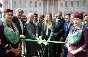 UK Envoy Jane Marriott hails PIA’s return to Manchester — calls it “a genuine joy” as Pakistan resumes direct flights to the UK after five years