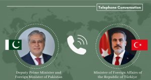 Pakistan, Türkiye vow to pursue lasting peace in Gaza; Ishaq Dar, Hakan Fidan discuss diplomatic way forward