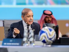 Prime Minister Shehbaz Sharif speaks at FII Roundtable “Is Humanity Heading in the Right Direction” in Riyadh