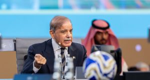 Prime Minister Shehbaz Sharif speaks at FII Roundtable “Is Humanity Heading in the Right Direction” in Riyadh