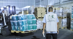 New Saudi relief convoy reaches Gaza with food, infant supplies