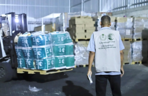 New Saudi relief convoy reaches Gaza with food, infant supplies