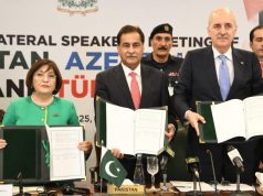 Trilateral Speakers’ Conference calls for peaceful resolution of Kashmir dispute, end to Gaza violence