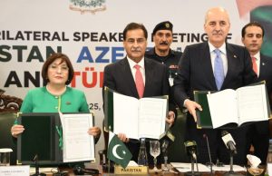 Trilateral Speakers’ Conference calls for peaceful resolution of Kashmir dispute, end to Gaza violence