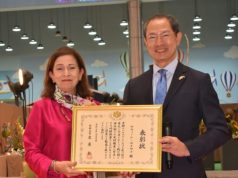 Japan honours Pakistani Cultural Ambassador Neveen Syed for promoting bilateral friendship through Ikebana Art