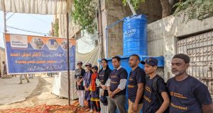Anosh Foundation installs two submersible water pumps in Karachi’s underserved areas to ease water shortage