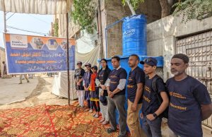 Anosh Foundation installs two submersible water pumps in Karachi’s underserved areas to ease water shortage