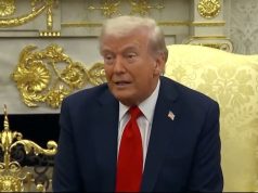 “Trump: In nine months, I ended eight wars – not for the Nobel Prize, but for peace.”