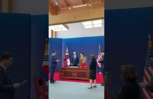 President Trump becomes first U.S. leader to receive South Korea’s highest civilian honor – the Grand Order of Mugunghwa 🇺🇸🇰🇷