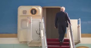 Trump urges Republicans to end filibuster after Asia trip, praises trade gains, warns of Democratic agenda
