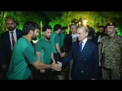 Prime Minister Shehbaz Sharif meets and addresses Pakistan and South Africa cricket teams at reception 🇵🇰🇿🇦