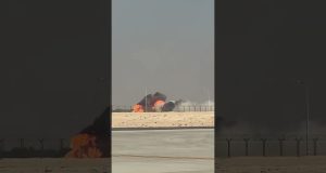 India’s Tejas fighter jet crashes during Dubai Airshow demonstration