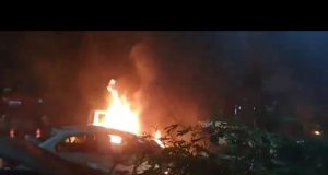 Explosion near Red Fort Metro Station: Several vehicles catch fire, special cell and fire teams on site — Delhi Fire Department