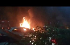 Explosion near Red Fort Metro Station: Several vehicles catch fire, special cell and fire teams on site — Delhi Fire Department